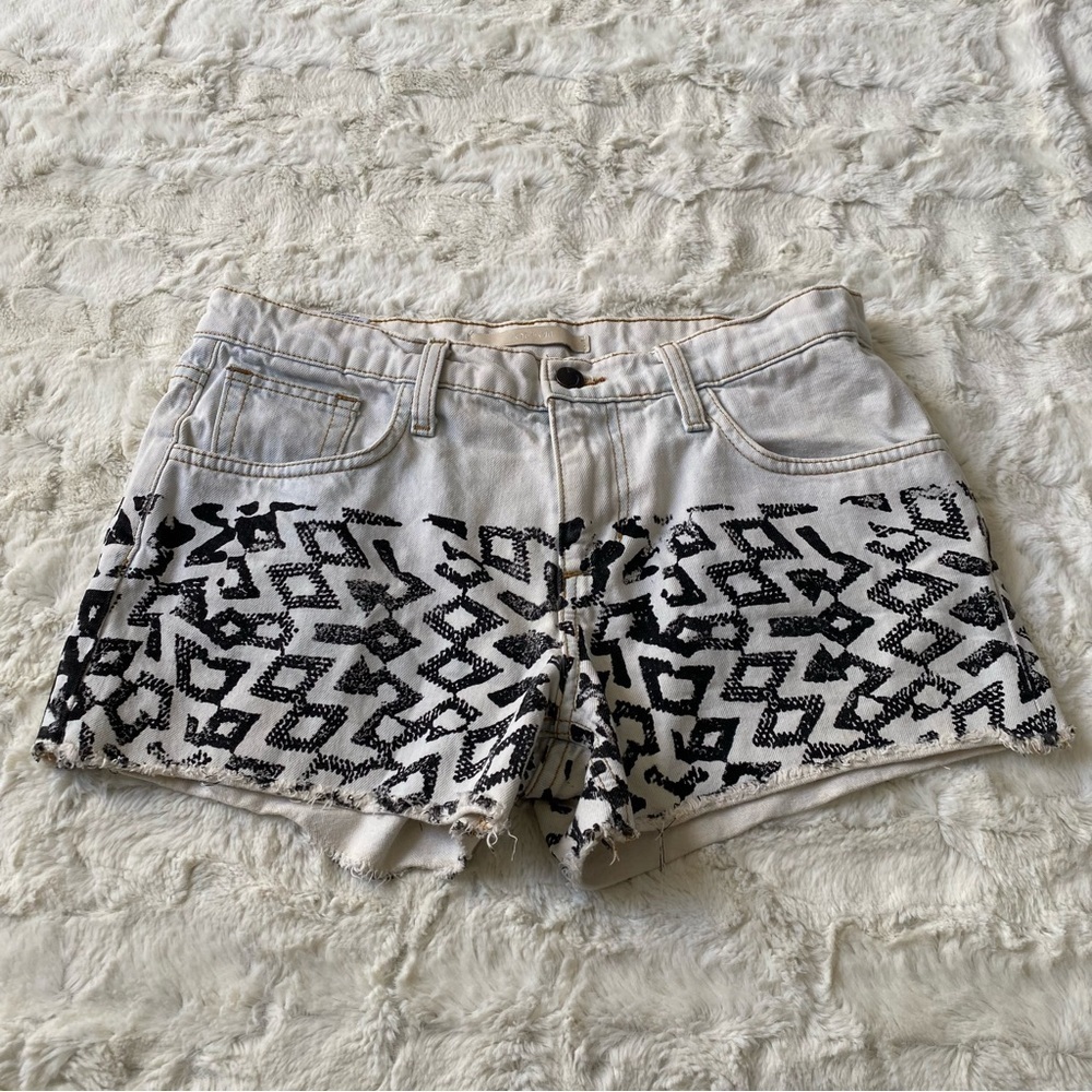 Joe's Jeans Women's Multicolor Bleach Out Cut-Off Shorts Size 25